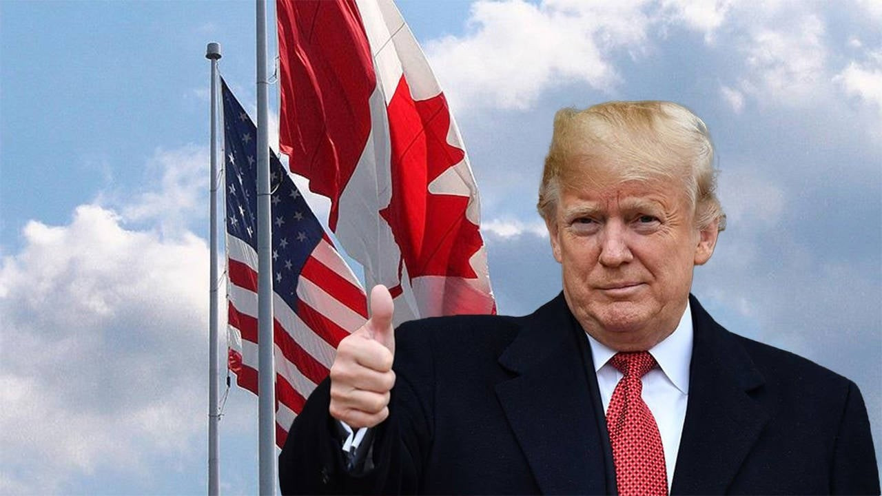 Trump "acı ama gerçek" diyerek Kanada'ya çağrı yaptı Trump "acı ama gerçek" diyerek Kanada'ya çağrı yaptı