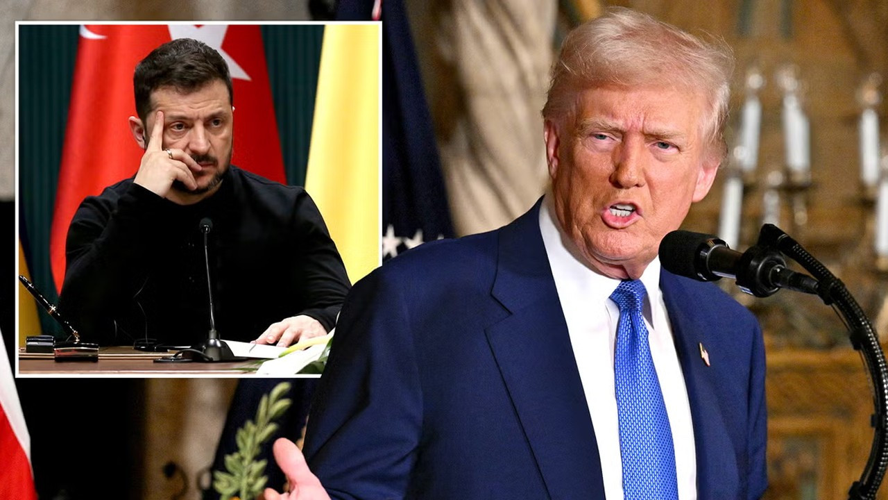 Trump'tan Zelenski'ye 'diktatör' çıkışı: Elini çabuk tutsa iyi olur Trump'tan Zelenski'ye 'diktatör' çıkışı: Elini çabuk tutsa iyi olur
