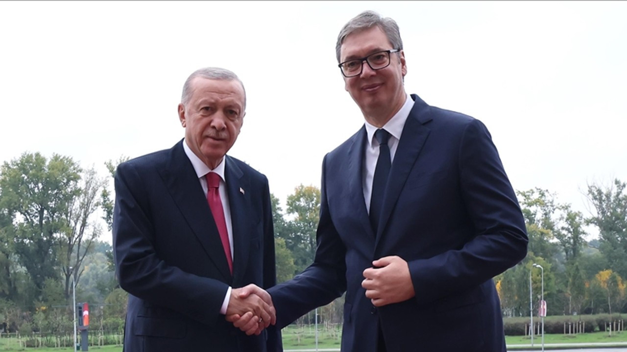 Cumhurbaşkanı Erdoğan Sırbistanlı mevkidaşı ile görüştü Cumhurbaşkanı Erdoğan Sırbistanlı mevkidaşı ile görüştü
