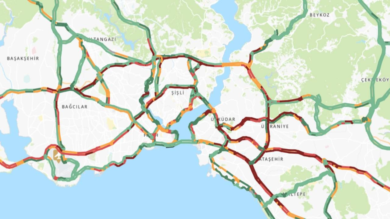 İstanbul’da bayram trafiği: Yüzde 89’a kadar çıktı İstanbul’da bayram trafiği: Yüzde 89’a kadar çıktı