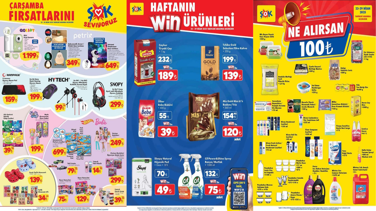 ŞOK market 23 Nisan 2025 Çarşamba aktüel ürünler kataloğu! ŞOK markete hangi ürünler geliyor? ŞOK market 23 Nisan 2025 Çarşamba aktüel ürünler kataloğu! ŞOK markete hangi ürünler geliyor?