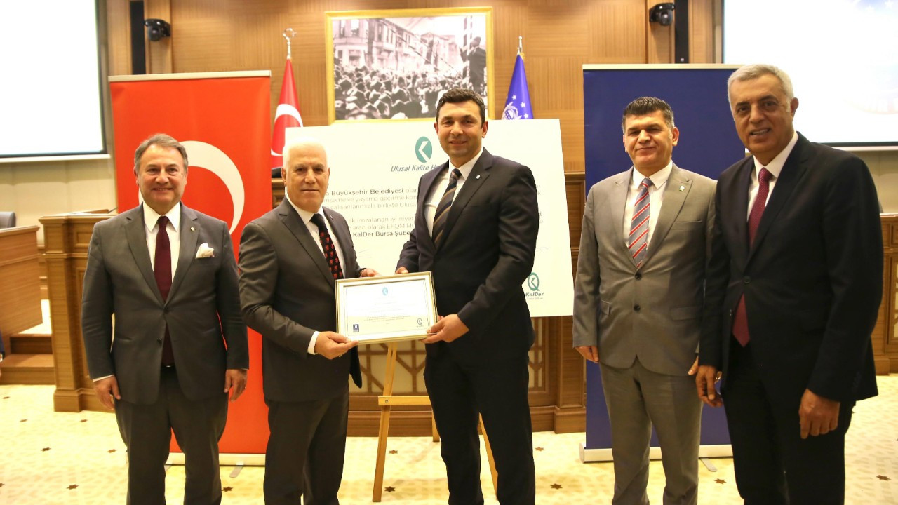 Bursa Büyükşehir ile KalDer arasında ‘Kaliteli’ imza Bursa Büyükşehir ile KalDer arasında ‘Kaliteli’ imza