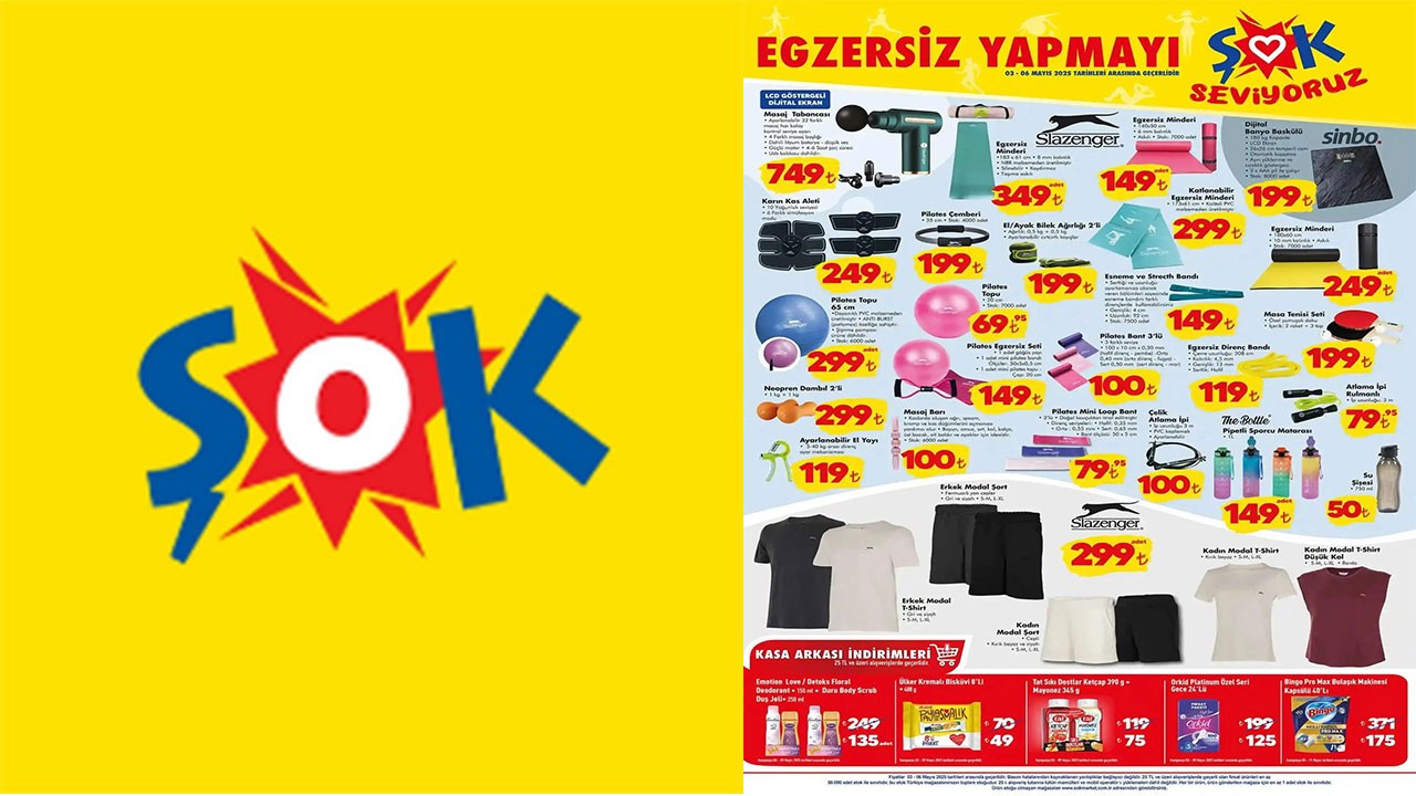 ŞOK’a 3 Mayıs Cumartesi günü Dijital Banyo Baskülü geliyor! (ŞOK 3-6 MAYIS AKTÜEL ÜRÜNLER KATALOĞU)