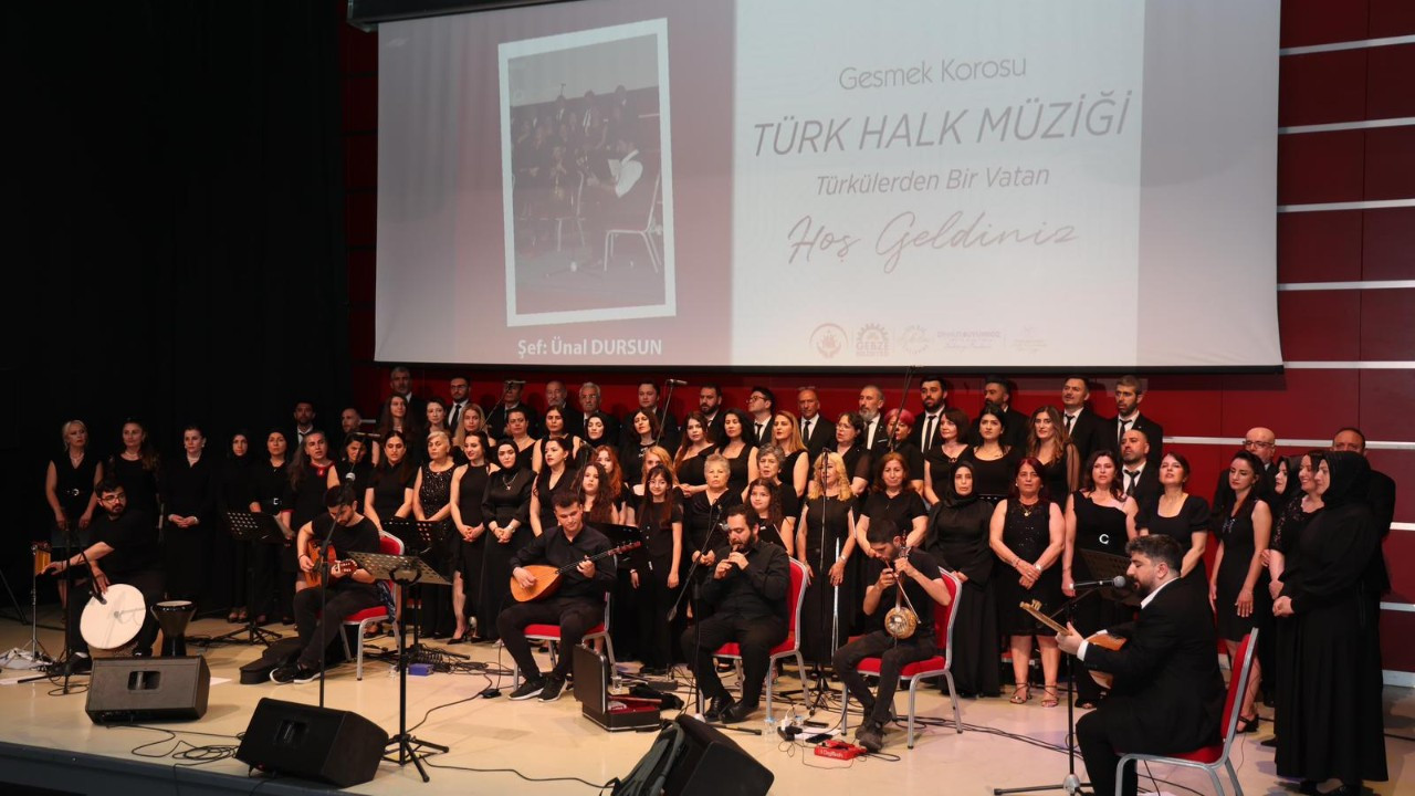 GESMEK Korosu’ndan Anadolu’ya türkü yolculuğu GESMEK Korosu’ndan Anadolu’ya türkü yolculuğu