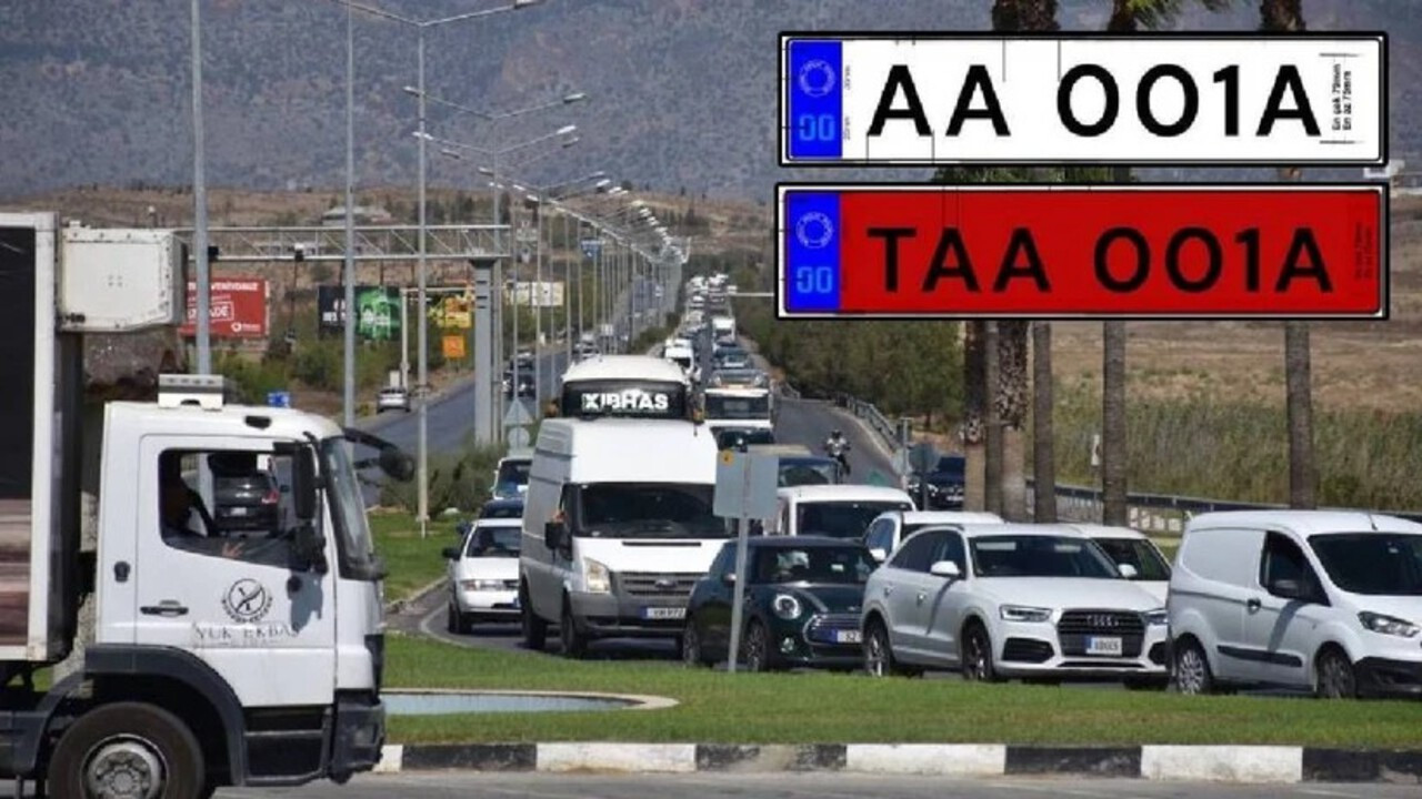 KKTC plaka sisteminde yeni dönem: Tamamen değişecek KKTC plaka sisteminde yeni dönem: Tamamen değişecek