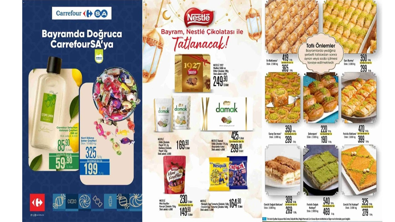 CarrefourSA'da Kurban Bayramı zamanı! (CARREFOURSA BAYRAMA ÖZEL ÇİKOLATA VE TATLI KATALOĞU) CarrefourSA'da Kurban Bayramı zamanı! (CARREFOURSA BAYRAMA ÖZEL ÇİKOLATA VE TATLI KATALOĞU)