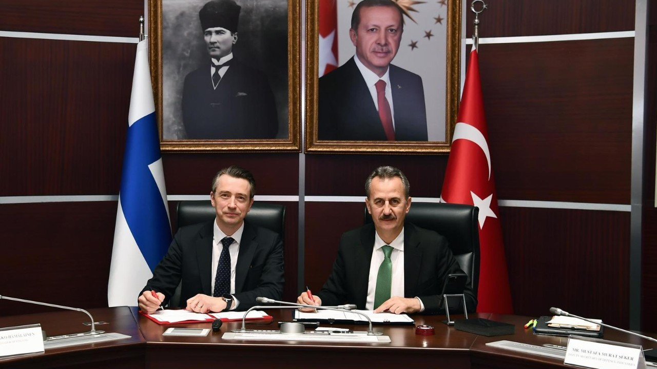 Türkiye ve Finlandiya savunma sanayii işbirliği muhtırası imzaladı