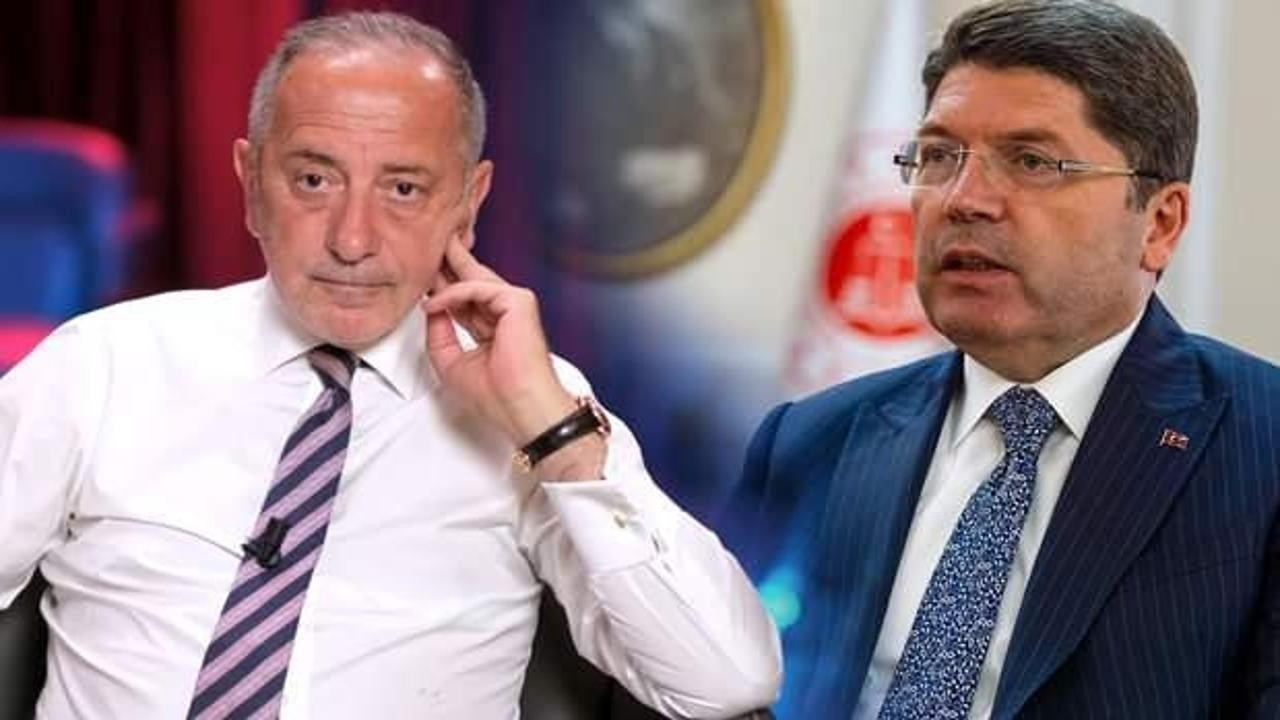 Adalet Bakanı Yılmaz Tunç’tan Fatih Altaylı açıklaması Adalet Bakanı Yılmaz Tunç’tan Fatih Altaylı açıklaması