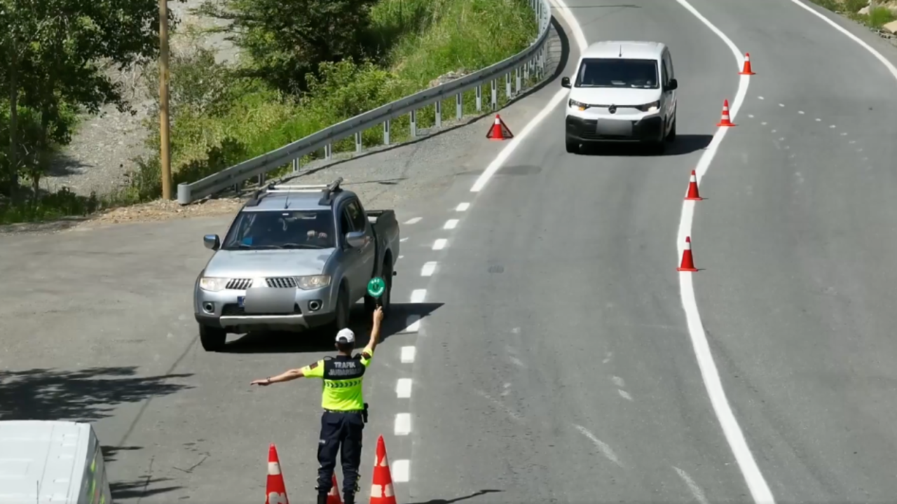 Trafikte havadan denetim: 6 ayda 85 bin 842 araca/sürücüye ceza yağdı