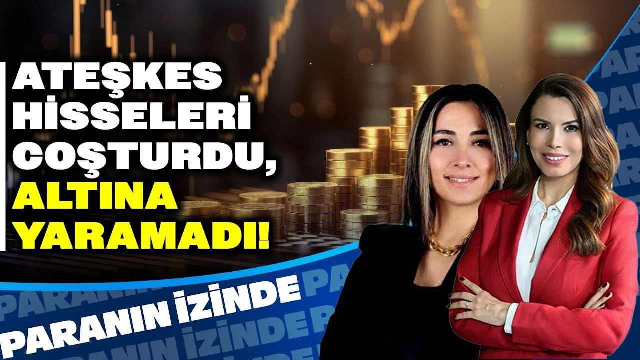 Ateşkes Hisseleri Coşturdu, Altına Yaramadı! | Paranın İzinde | Doç. Dr. Derya Hekim Ateşkes Hisseleri Coşturdu, Altına Yaramadı! | Paranın İzinde | Doç. Dr. Derya Hekim