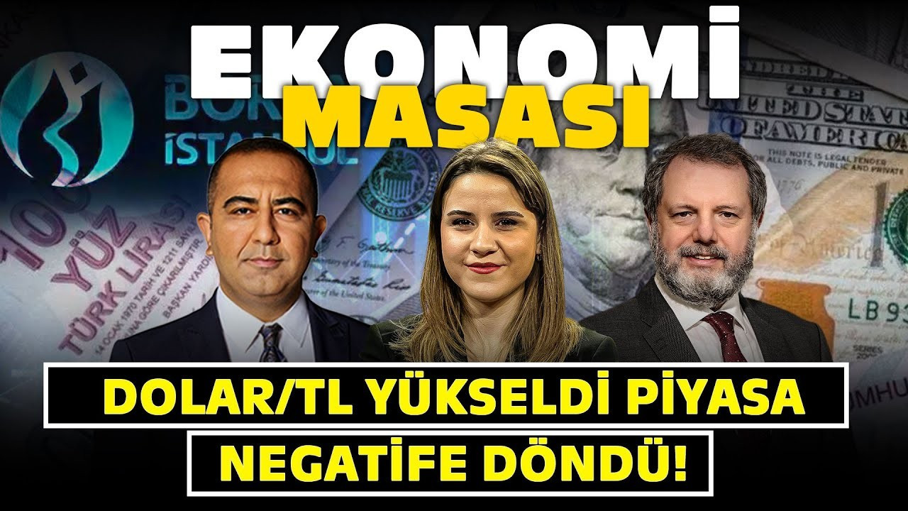 Dolar/TL Yükseldi, BIST100 Negatife Döndü! Piyasa Neyi Fiyatlıyor?| Ekonomi Masası Dolar/TL Yükseldi, BIST100 Negatife Döndü! Piyasa Neyi Fiyatlıyor?| Ekonomi Masası