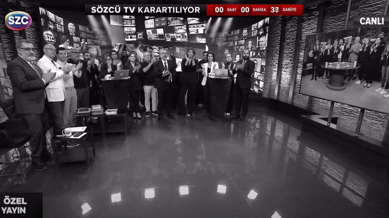 Sözcü TV 10 gün süreyle karartıldı Sözcü TV 10 gün süreyle karartıldı