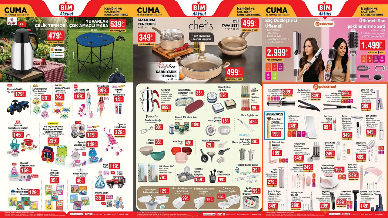 BİM'e 18 Temmuz Cuma günü Çelik Termos geliyor! (BİM 18 TEMMUZ 2025 CUMA AKTÜEL ÜRÜNLER KATALOĞU) BİM'e 18 Temmuz Cuma günü Çelik Termos geliyor! (BİM 18 TEMMUZ 2025 CUMA AKTÜEL ÜRÜNLER KATALOĞU)
