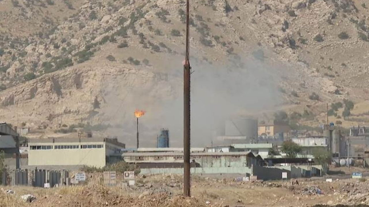 Duhok’taki Sersenk petrol sahasına İHA saldırısı düzenlendi