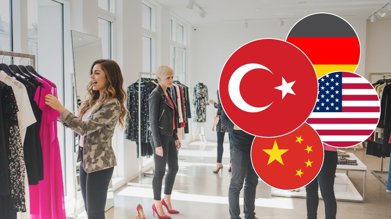 Modaya en çok para harcayan 12 ülke açıklandı! Türkiye listeye girdi, sıralaması şaşırttı Modaya en çok para harcayan 12 ülke açıklandı! Türkiye listeye girdi, sıralaması şaşırttı