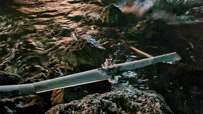 3,5 metrelik bomba yüklü dron imha edildi