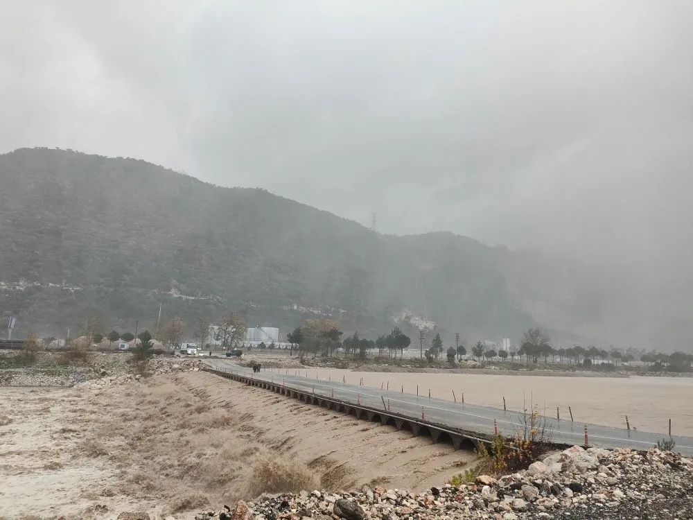 Antalya'da metrekareye 243,5 kilo yağış