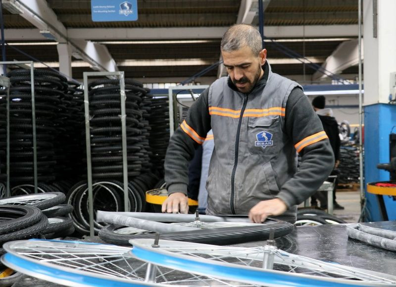 Bisan'dan elektrikli bisiklet için 3. montaj hattı