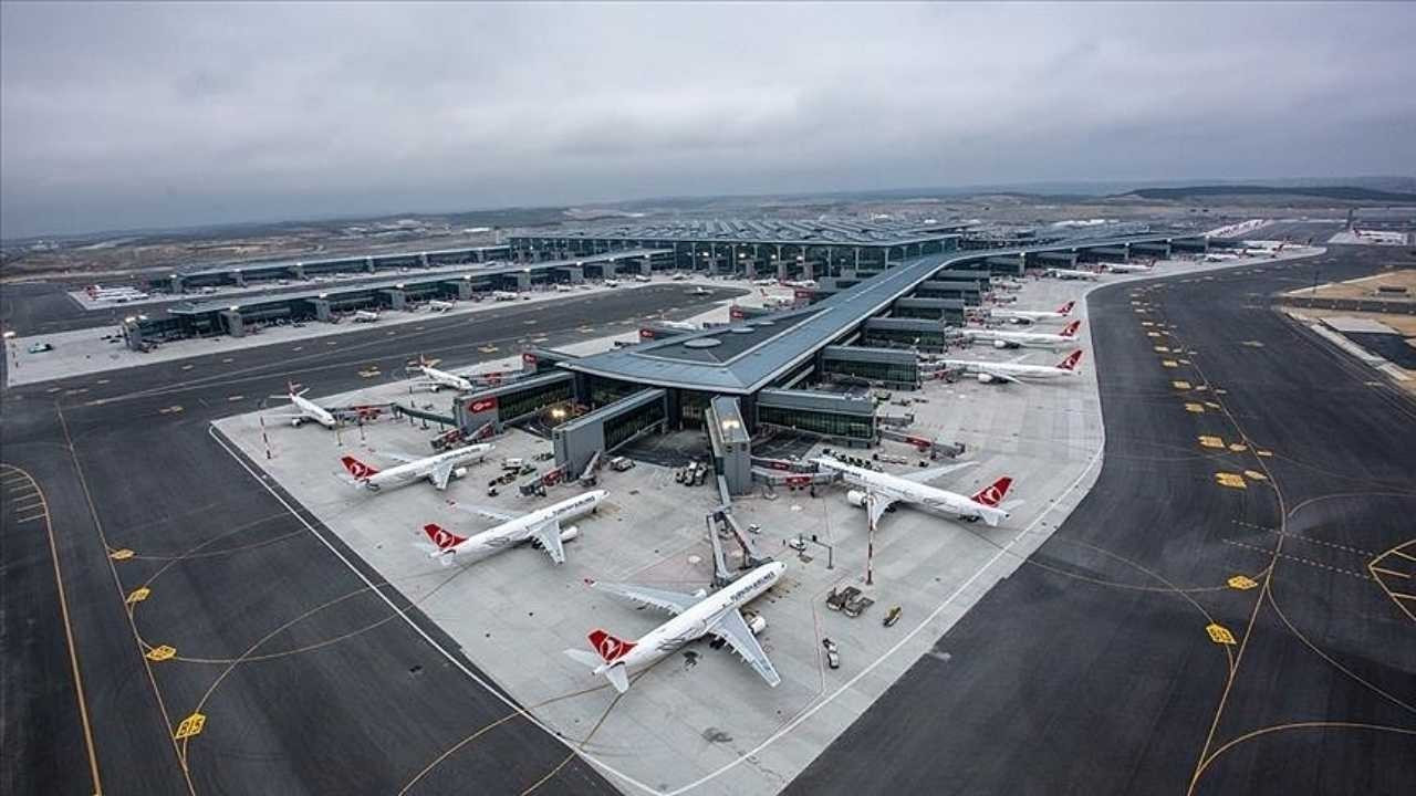 İstanbul Havalimanı, günlük bin 232 uçuş ile Avrupa'da birinci oldu