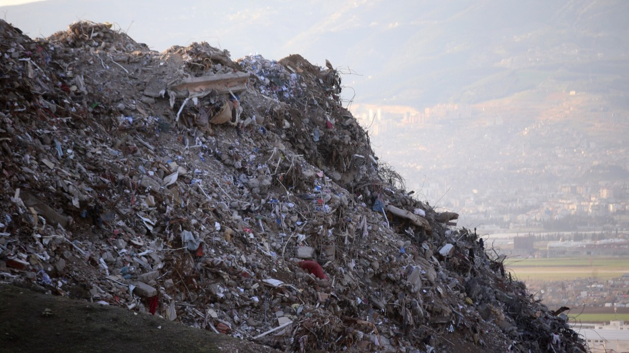 Kahramanmaraş'ta 1,3 milyon ton enkaz kaldırıldı