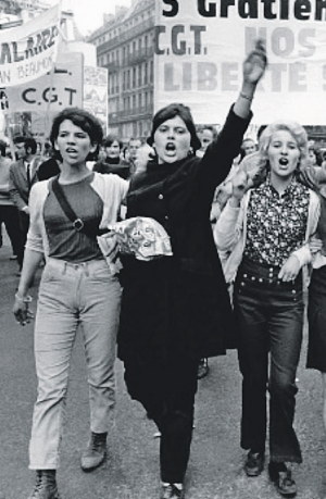 Gençlik gösterileri, 1968, Paris