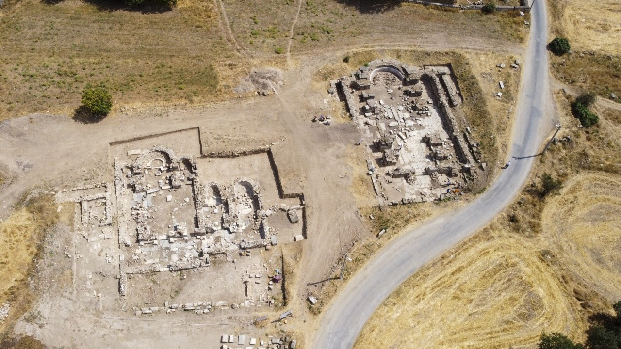 Sebaste Antik Kenti'nde Roma hamamı kalıntıları bulundu