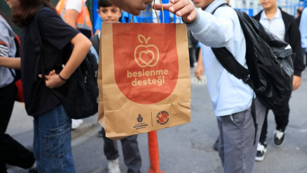İBB'den 'Okul Beslenme Desteği Projesi'