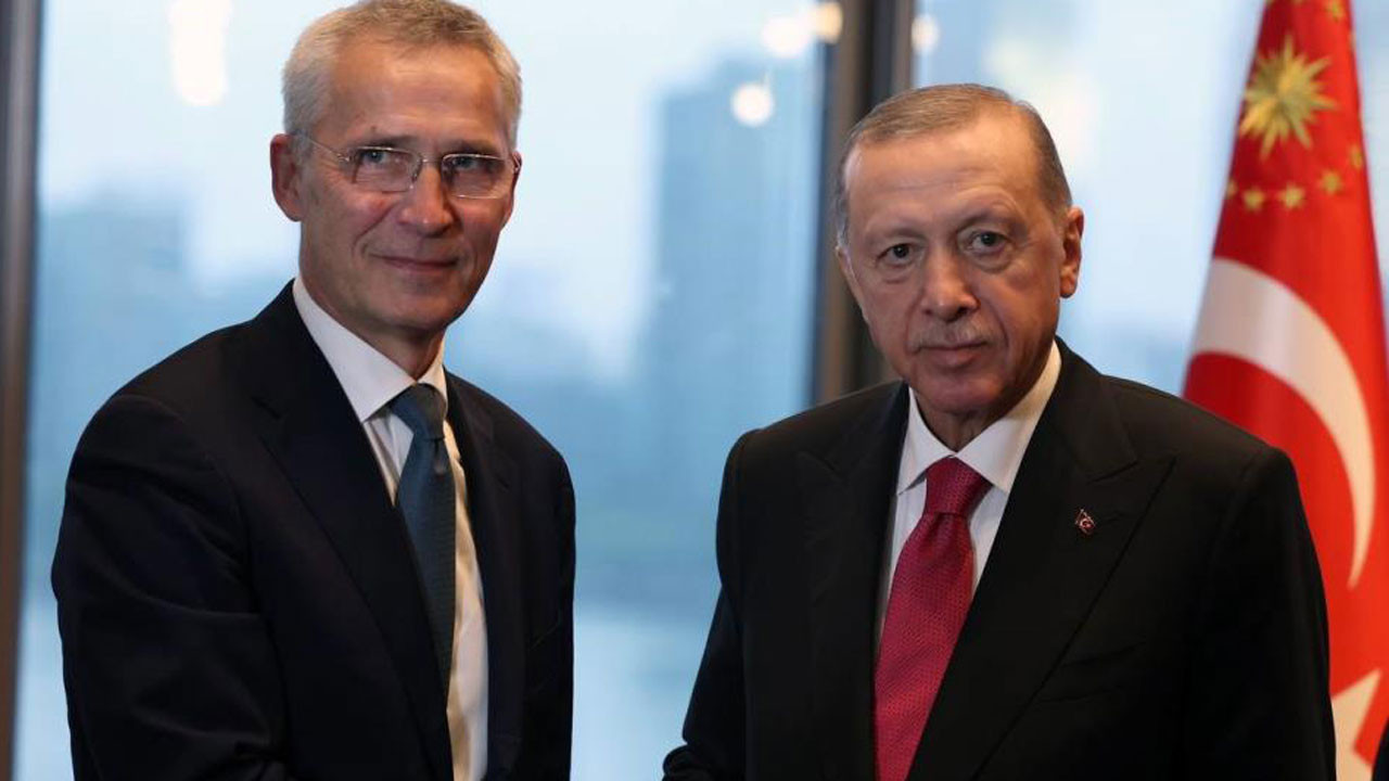 Cumhurbaşkanı Erdoğan, Stoltenberg'i kabul etti