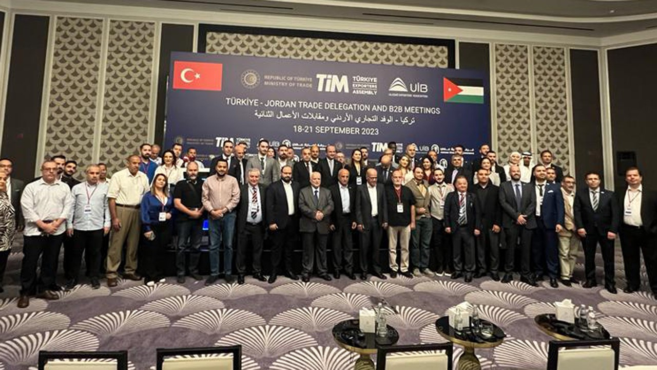 Türkiye-Ürdün İş Forumu'nda ekonomik iş birliğinin güçlendirilmesi görüşülüyor