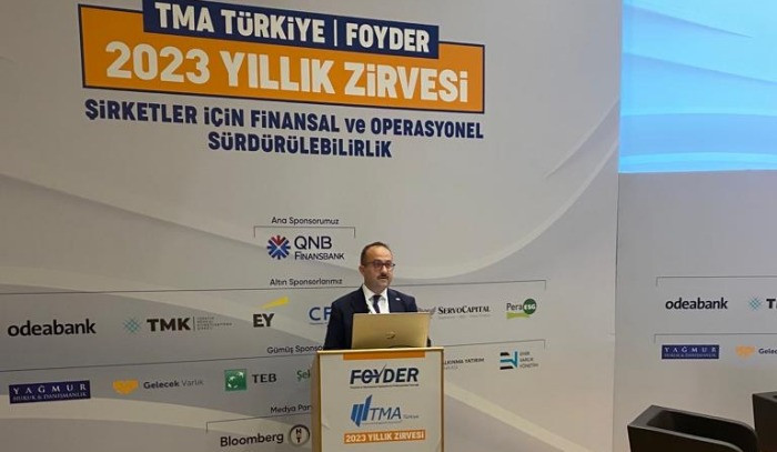 TMA Türkiye/FOYDER Başkanı Önder Yılmaz, zirvenin açılış konuşmasını yaptı.