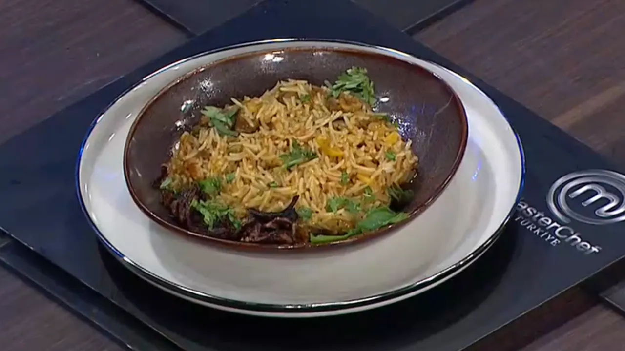 Masterchef kuzu incikli biryani tarifi! Masterchef kuzu incikli biryani nasıl yapılır?