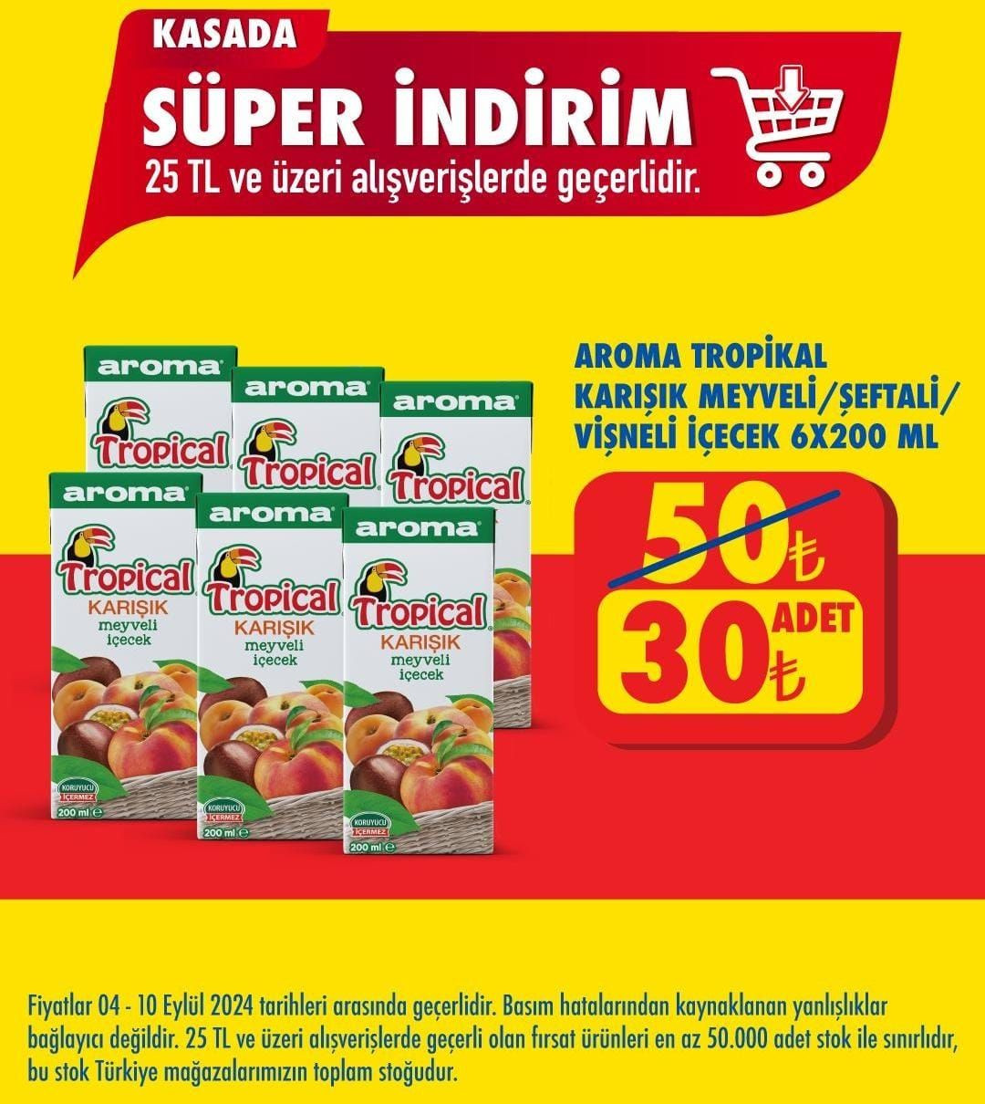 ŞOK market 4-10 Eylül 2024 aktüel ürünler kataloğu! ŞOK markete hangi ürünler geliyor?
