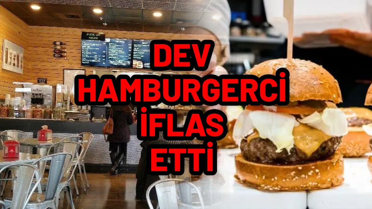 Fast Food Tutkunlarının İştahı Kaçtı ; Dev Hamburger Zinciri İflas Başvurusu Yaptı