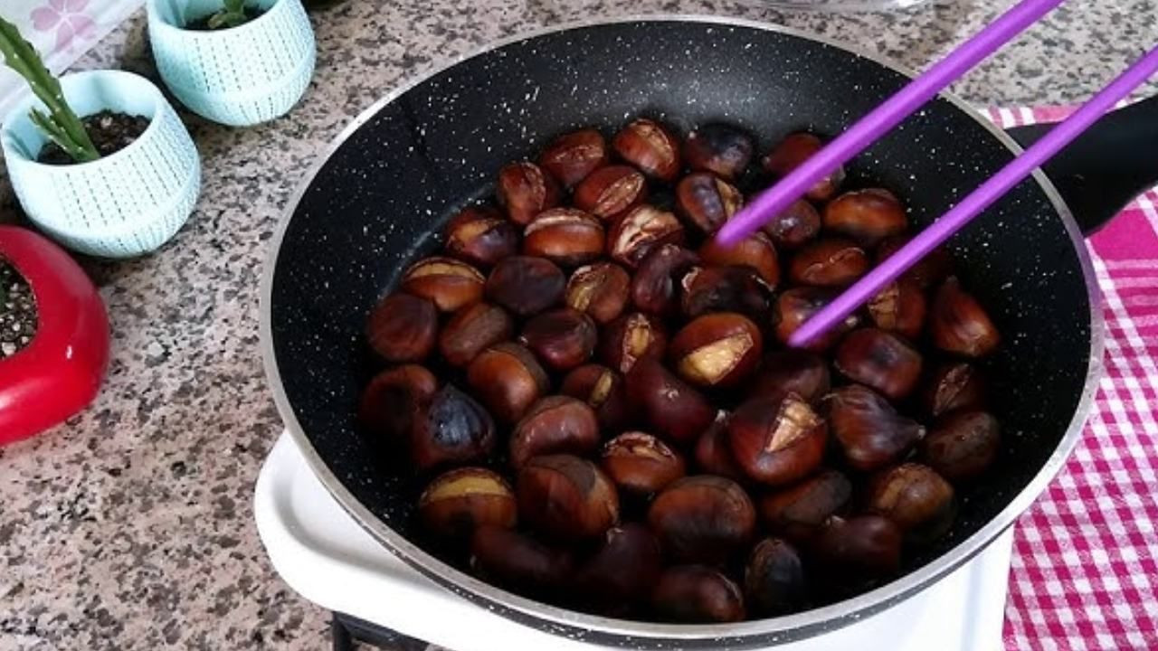 Kestane kabuklarını fıstık soyar gibi soymanın sırrı açıklandı