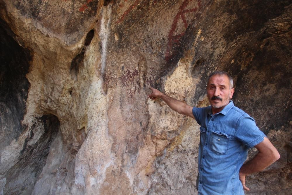 Sivas'ta gizemli resimler: Burası gizli bir mabet miydi?