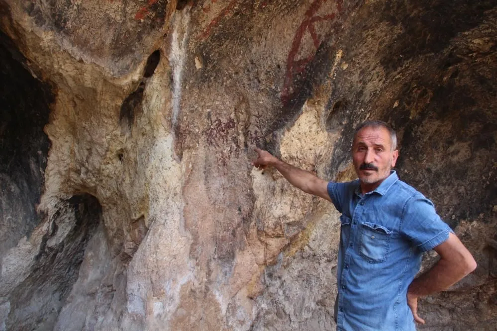 Sivas'ta gizemli resimler: Burası gizli bir mabet miydi?