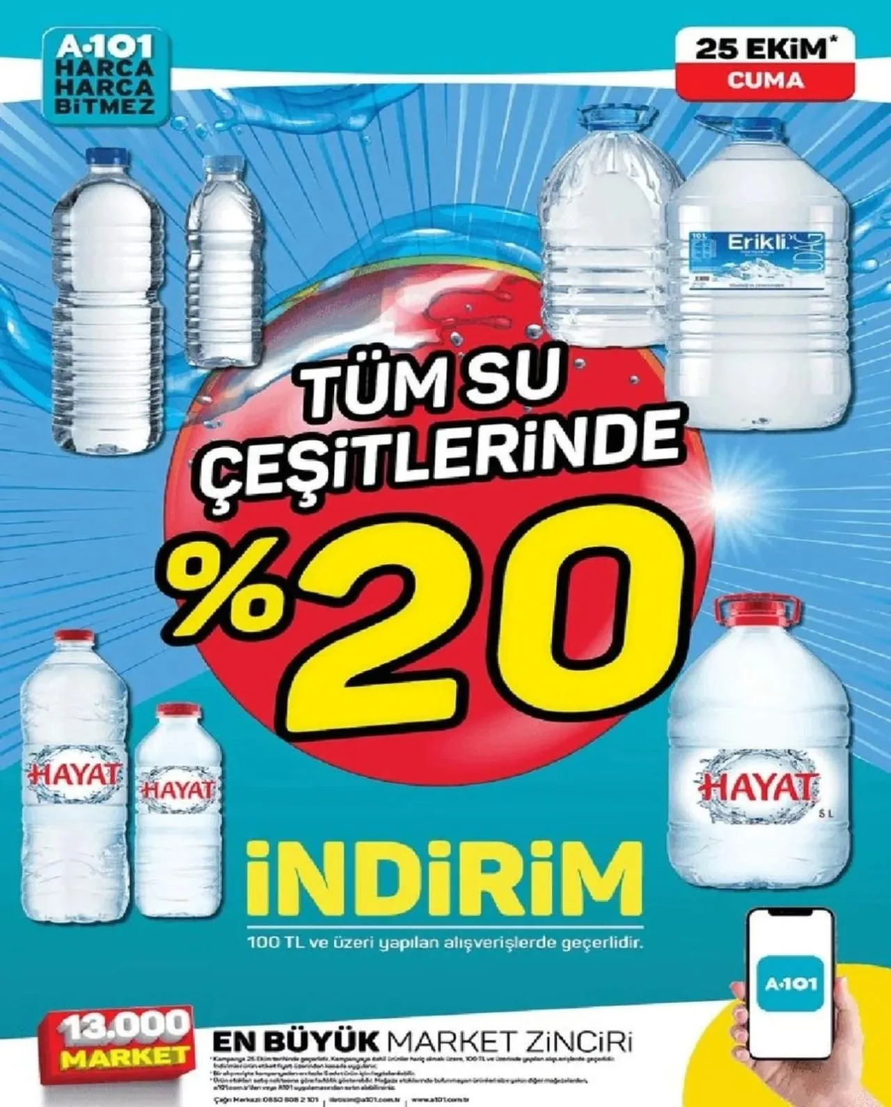 A101 market 26 Ekim 2024 aktüel ürünler kataloğu! A101 markette hangi ürünlerde indirim var?