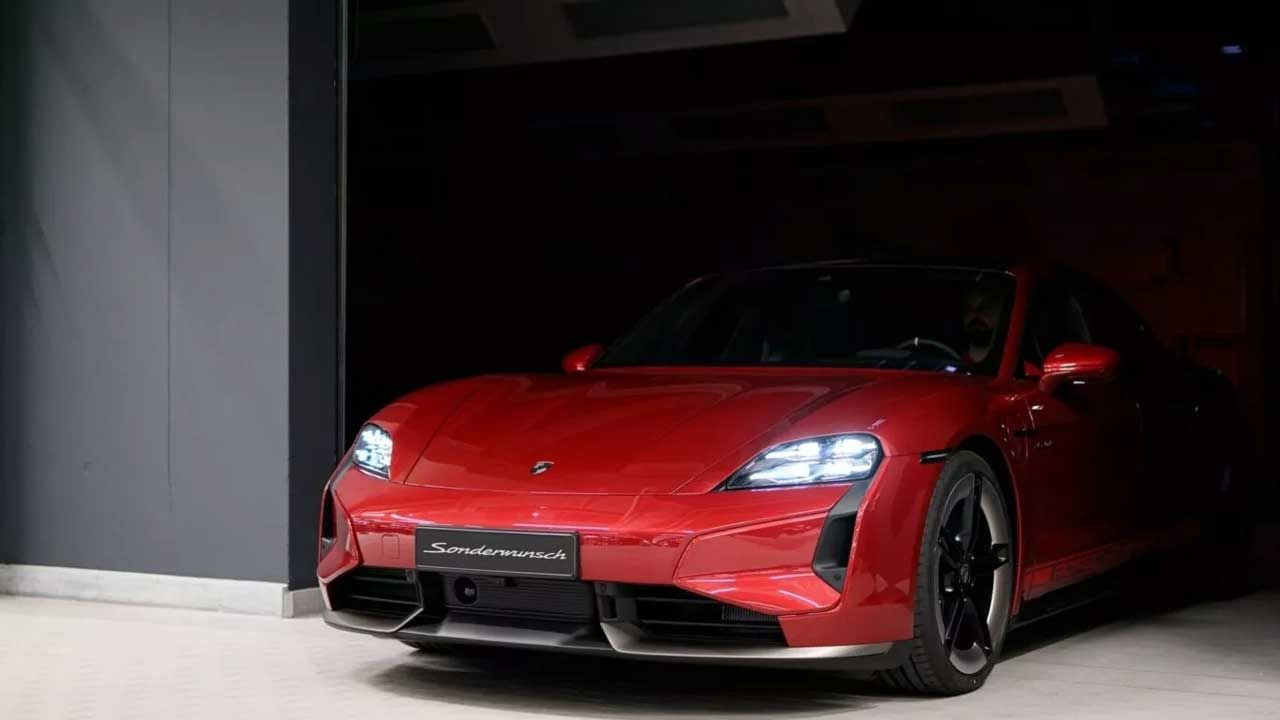Sadece 40 adet üretilecek: Porsche Taycan Turbo K-Edition görücüye çıktı. Saf elektrikli