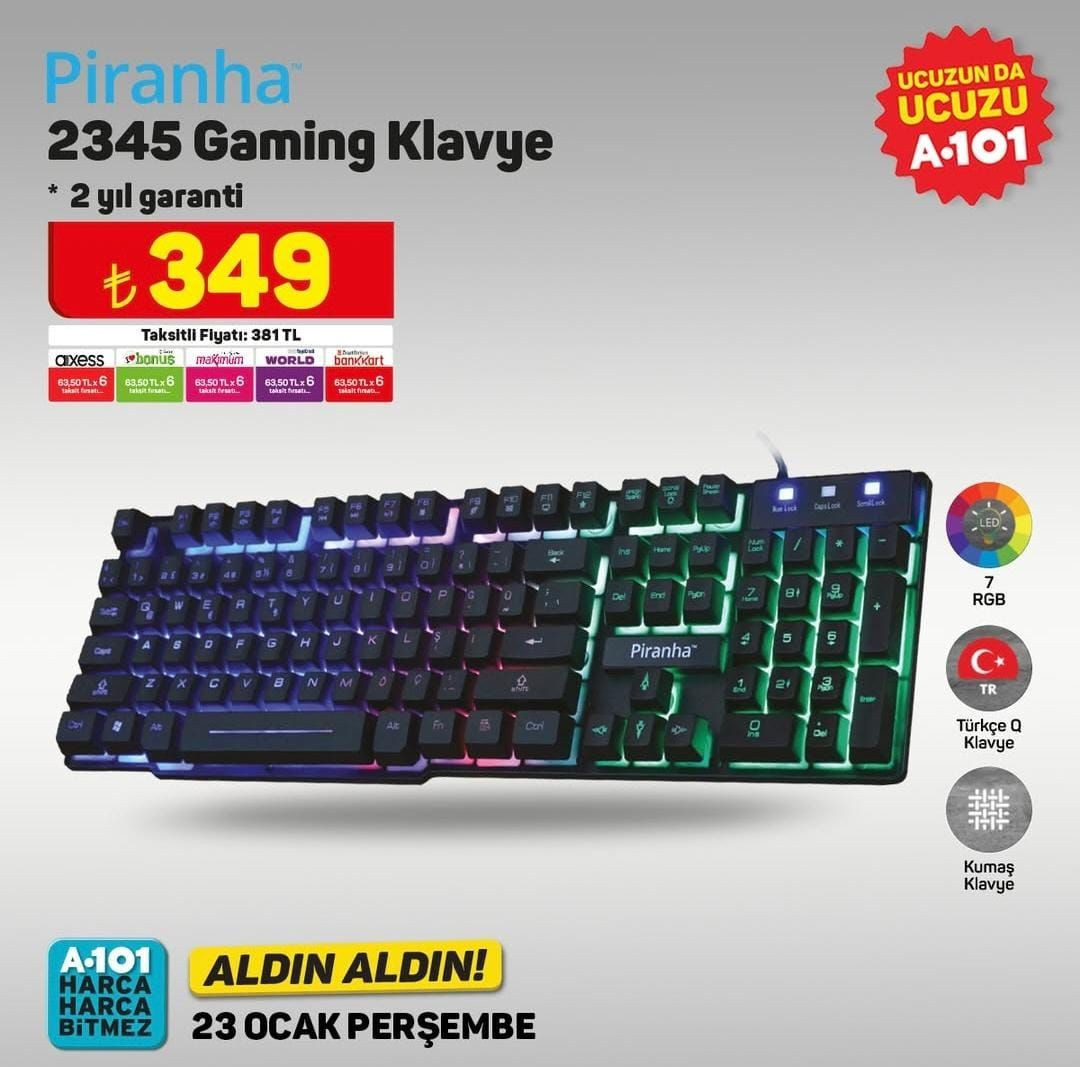 A101 market 23-29 Ocak 2025 indirim kataloğu yayımlandı! A101'de hangi ürünlerde indirim var?