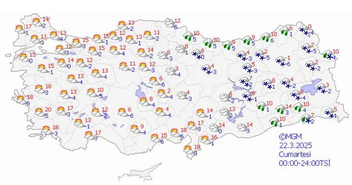 Hangi illerde kar yağacak? İlleri tek tek saydı: Meteoroloji'den kar yağışı ve sıcaklık uyarısı