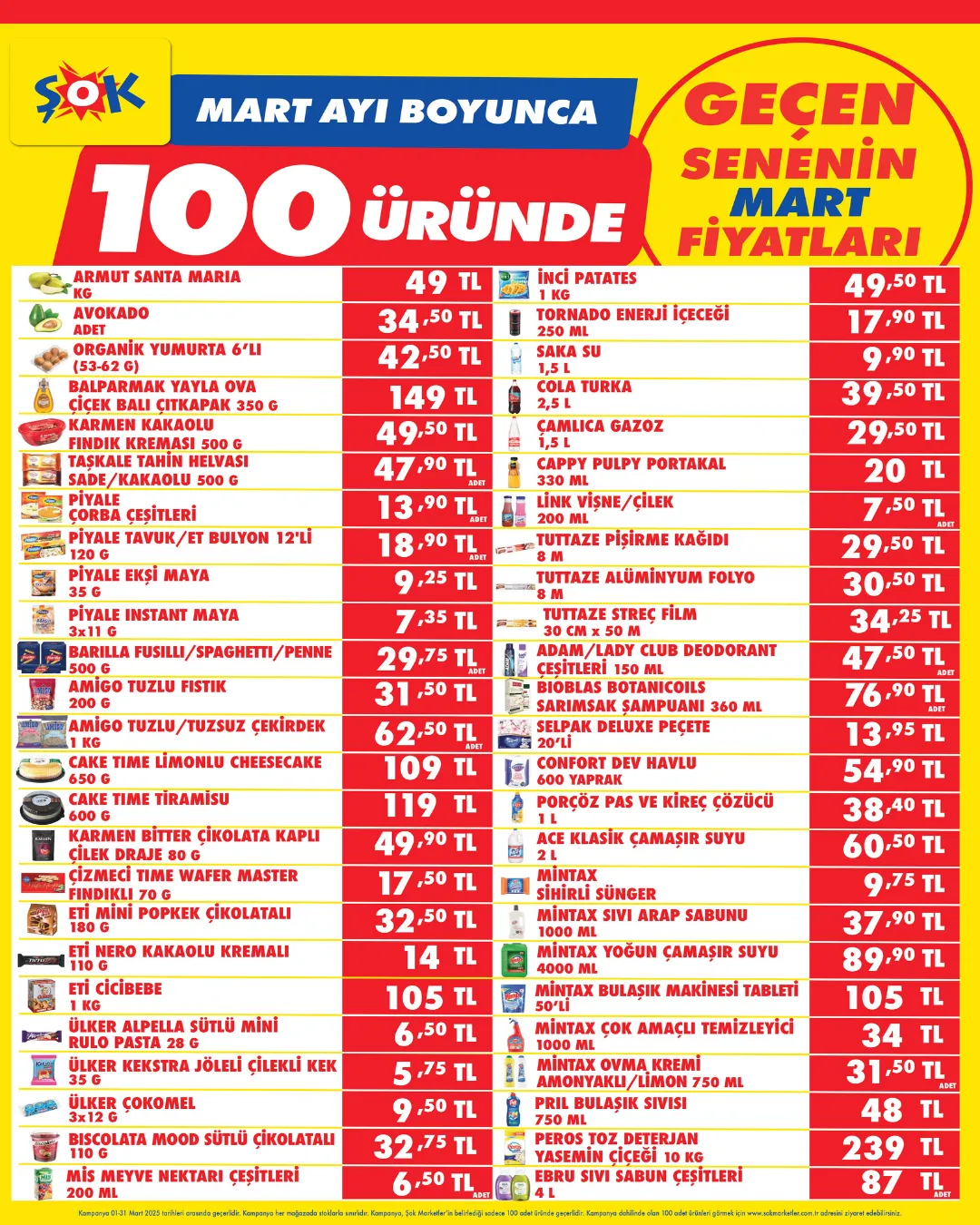 ŞOK 29 Mart 2025 Cumartesi aktüel ürünler kataloğu yayımlandı! ŞOK markete hangi ürünler geliyor?