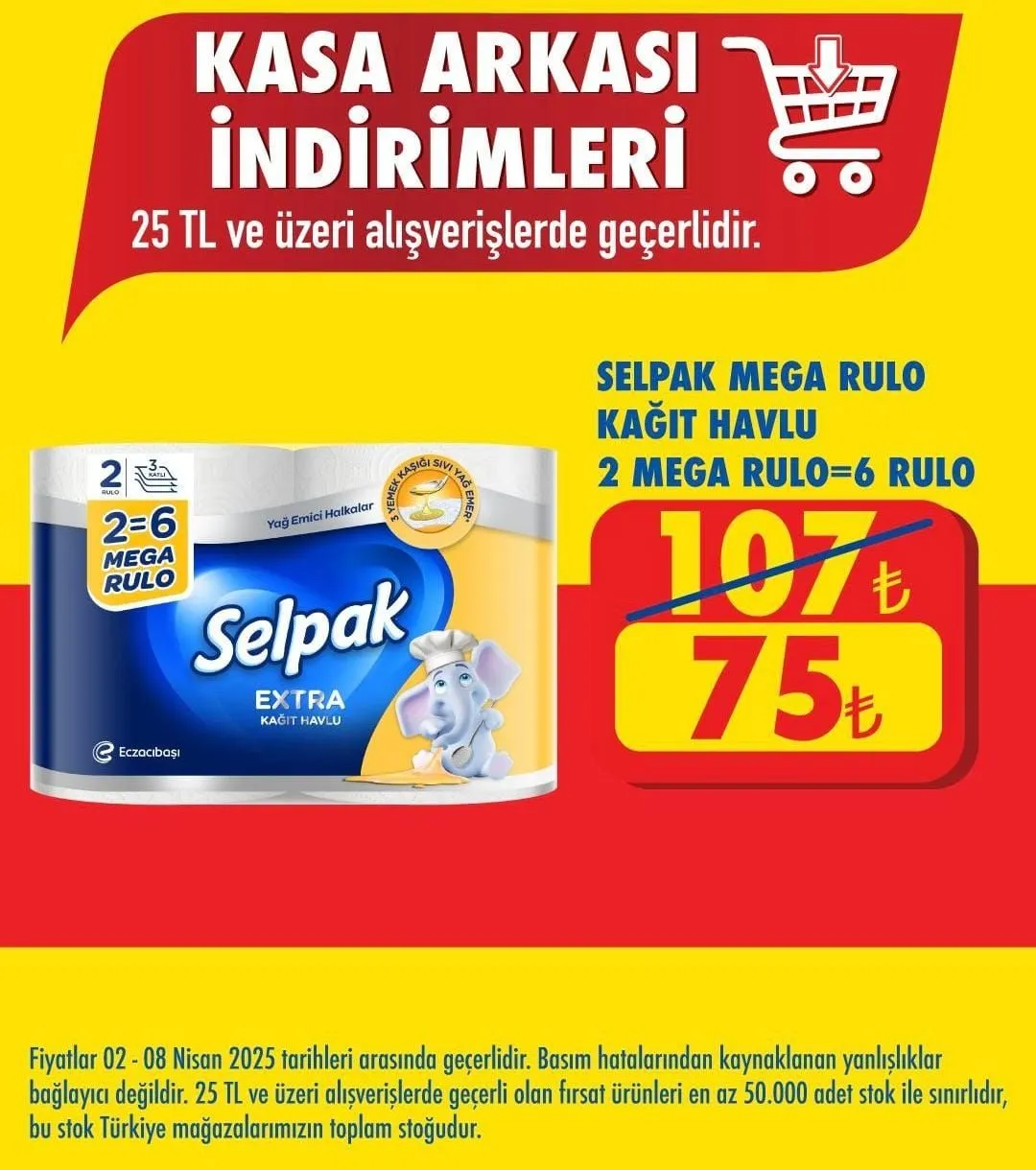 ŞOK market 02-08 Nisan 2025 aktüel ürünler kataloğu! Bugün ŞOK markete hangi ürünler geliyor?