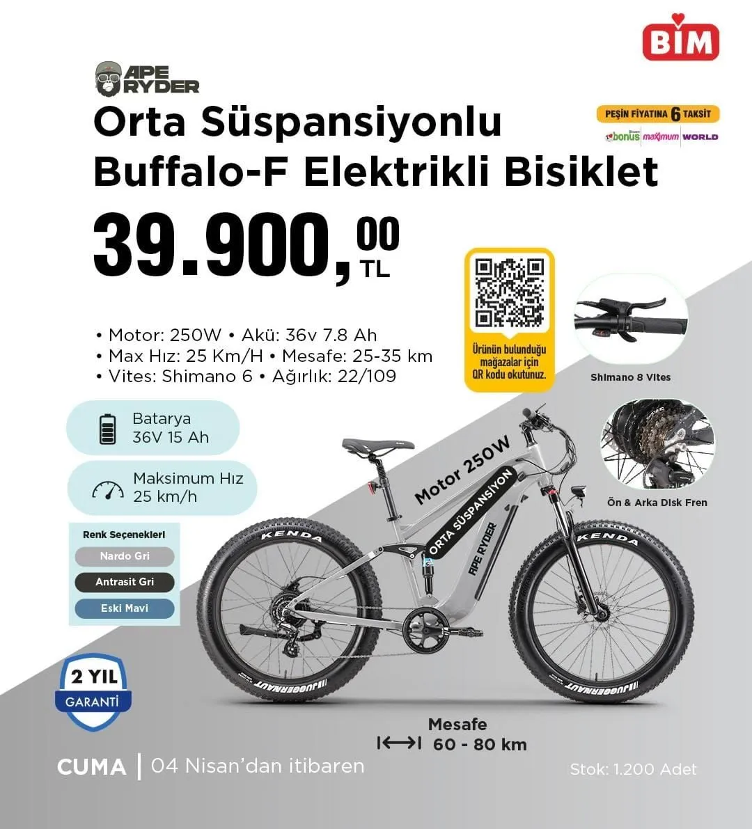 BİM markete hangi ürünler geliyor? BİM market 04-10 Nisan 2025 indirim kataloğu yayımlandı!