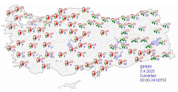 Meteoroloji'den İstanbul, Ankara, İzmir için saatli uyarı: 11 il için 'sarı' kodlu alarm