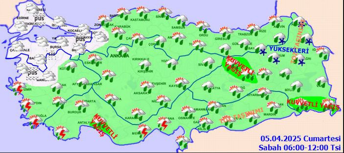 Meteoroloji'den İstanbul, Ankara, İzmir için saatli uyarı: 11 il için 'sarı' kodlu alarm