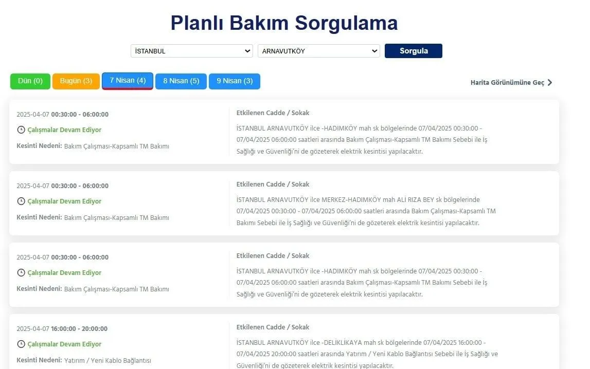 İstanbul'da 22 ilçe için kötü haber geldi: Saatlerce sürecek hemen kontrol edin, önleminizi alın!