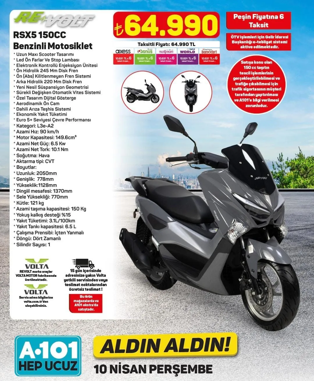 A101 market 10-16 Nisan 2025 indirim kataloğu yayımlandı! A101'de hangi ürünlerde indirim var?