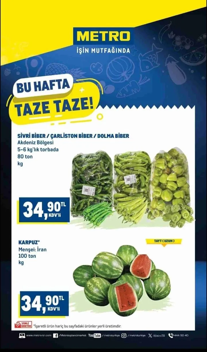 Metro’da et ürünlerinde dev indirim! (METRO AKTÜEL ÜRÜNLER KATALOĞU-SON İNDİRİM TARİHİ 16 NİSAN)