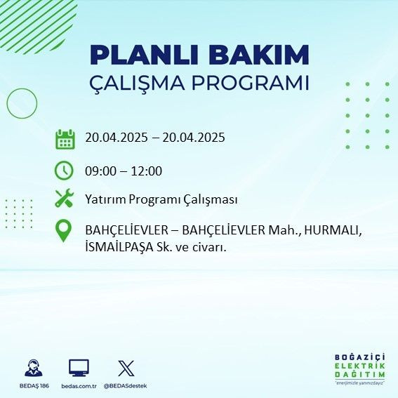 Sabah 09.00'da başlayacak, akşama kadar sürecek! 14 ilçe için tek tek uyarı yapıldı