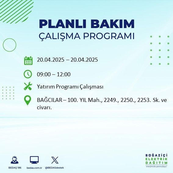 Sabah 09.00'da başlayacak, akşama kadar sürecek! 14 ilçe için tek tek uyarı yapıldı